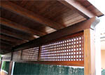 Celosias de madera para exterior