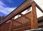 Celosias de madera para exterior